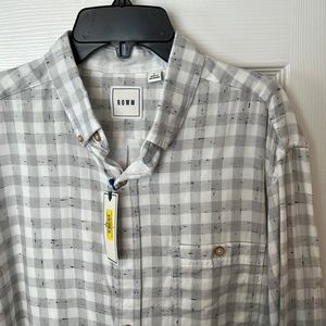 Rowm Long sleeve button down size L